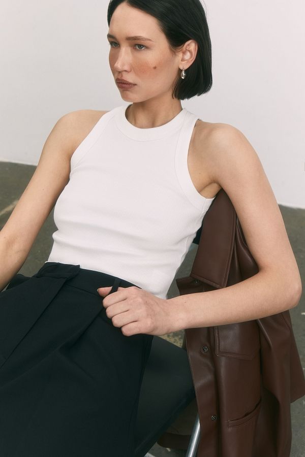 T-shirt mleczny TR04 #RU# T-shirt w czarne paski TR04 № 2