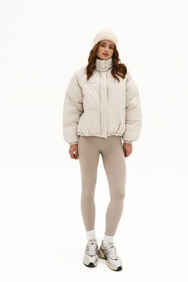 Kurtka puchowa mleczna 240910/4 № 2