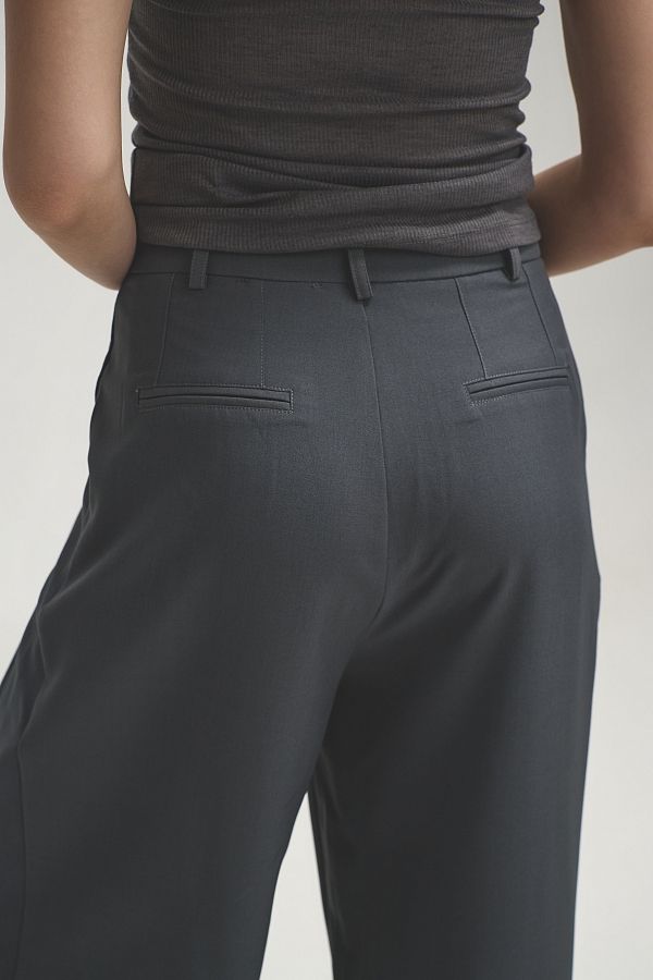 Garnitur o luźnym kroju z wiązaniami na marynarce  szary garn05/04 #RU#  garn05/04 № 3