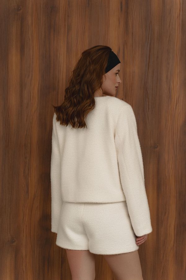 Garnitur matynarka z guzikami i szorty z alpaką stroje20/10 #RU#  stroje20/10 № 3