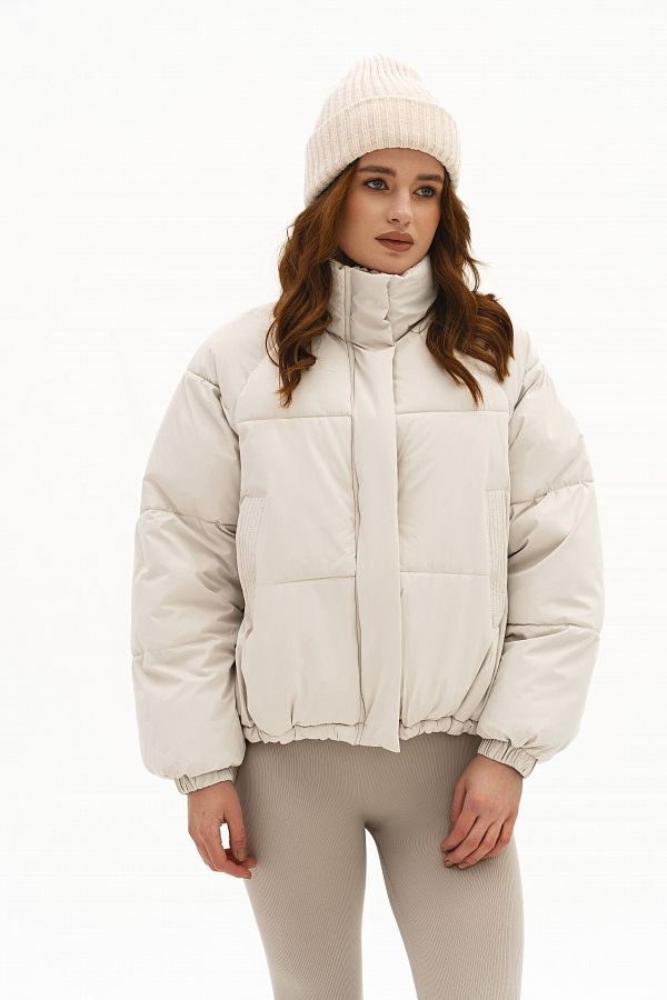 Kurtka puchowa mleczna 240910/4 № 1