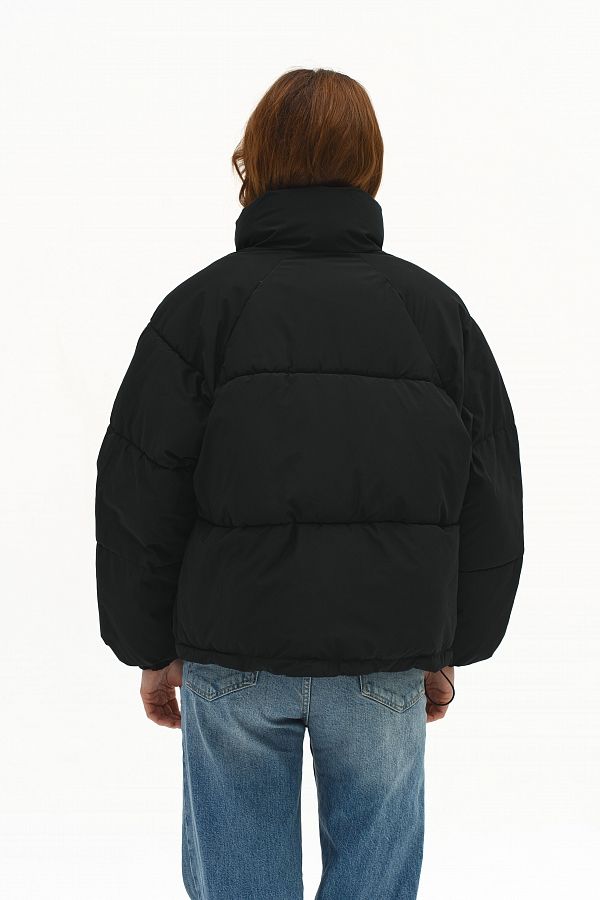 Kurtka puchowa czarna 240910/2 № 3