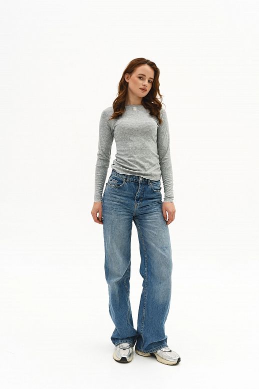 Longsleeve jasno szary - №2