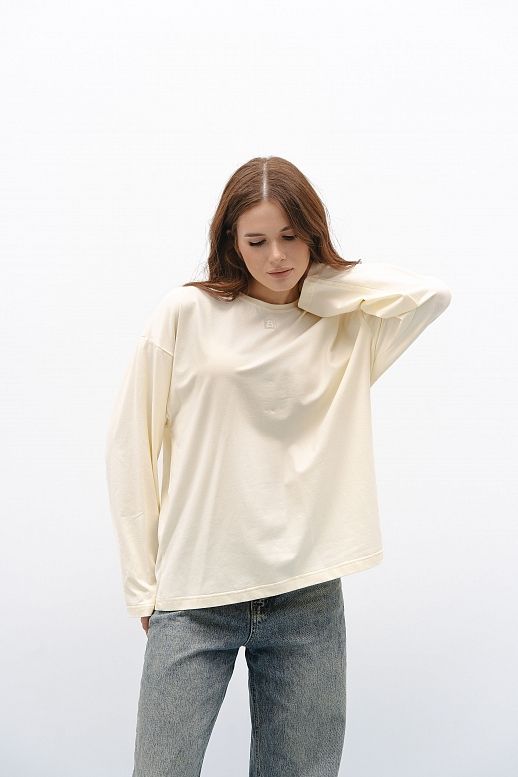 Lonsleeve żółty oversize